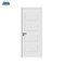 Modern Simple Design White Primer Hotel Soundproof Door Bedroom Solid Wooden Interior Shaker Door