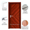2 Panel Design Wooden Melamine Door