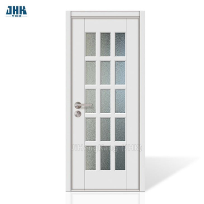 Modern Interior Pocket Glass Wooden Slide Doors Custom Shaker White Double Barn Wood Sliding Door