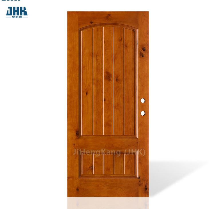 Furniture Knotty Alder Custom Sliding Bathroom Barn Door