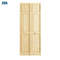 Molded Veneer Solid Wooden Closet Folding Door (JHK-B05)