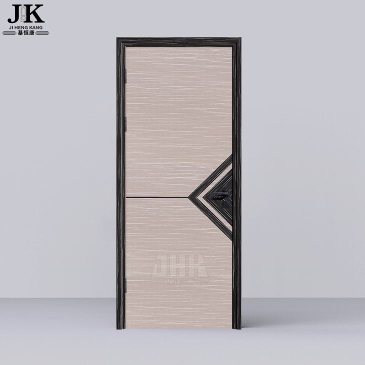 High Quality Professional Fashion Glass Style Simple Design Wood Lamination Sheets MDF Moulded Melamine Iron Single Door