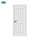 Classic Design One Panel Shaker Style White Painted Interior Solid Wood Doors for Bedroom