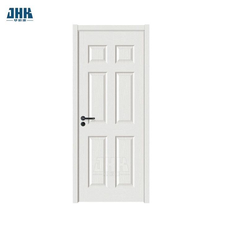 White Solid Wood Interior Raised Panel Door