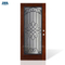 Chinese Factory Oak Large Pivot / Front Mahogany Solid Entrance Half Wooden Glass Wood Door