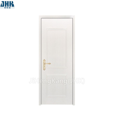 2 Panel White Embossed WPC Door