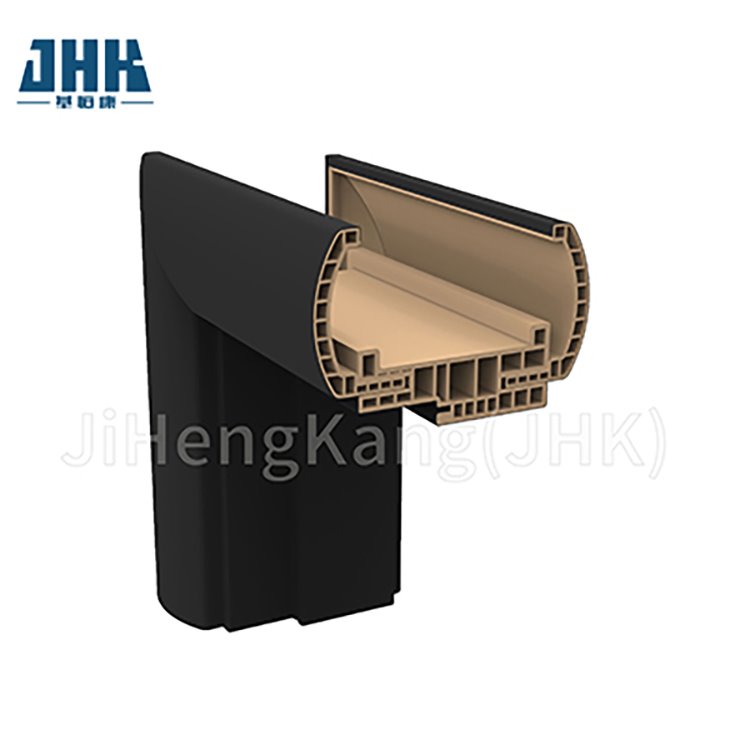 Interior Doors WPC Material Plastic Frame With Casing