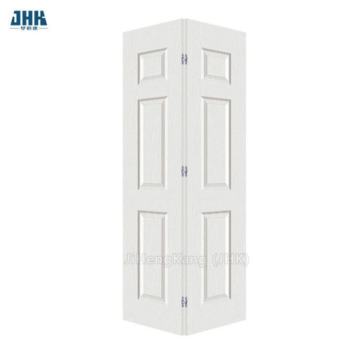 Solid Interior Wooden Closte Bi-Folding Door