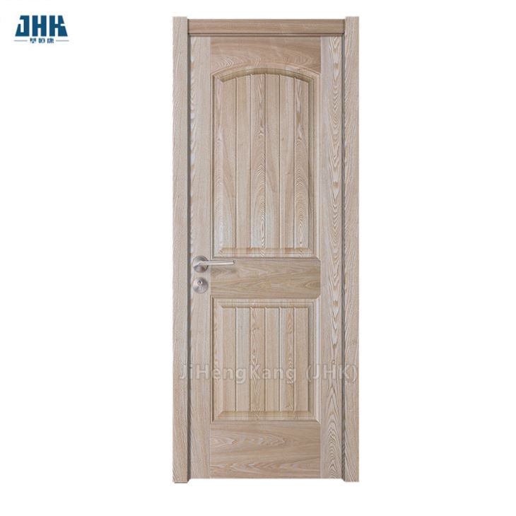 2 Panel Toilet Door Finished White Shaker Solid Wood Door