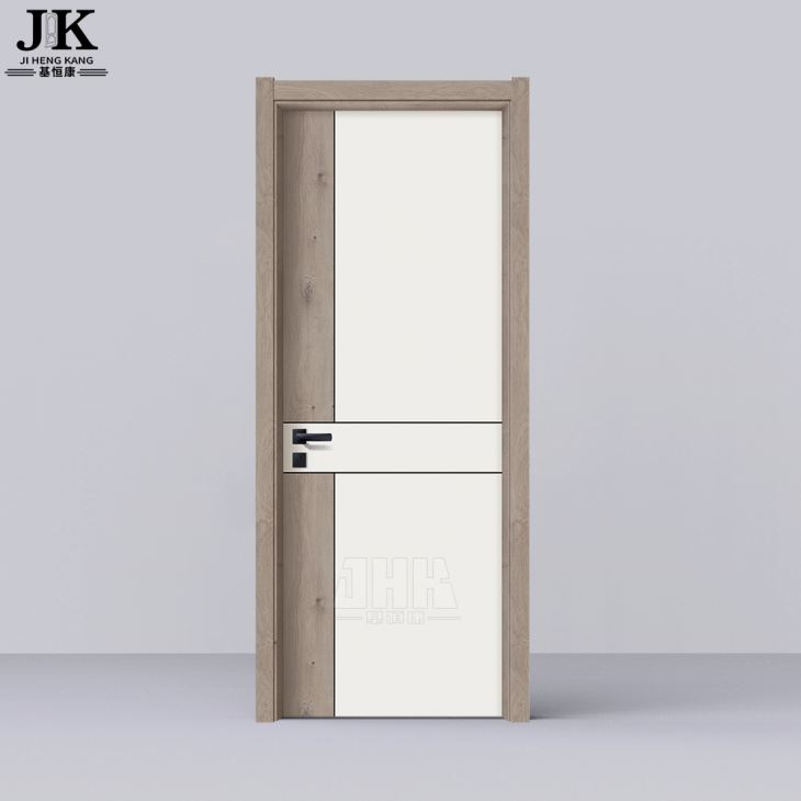 Laminate Style Bargain Glass Wood Door (JHK-G18)