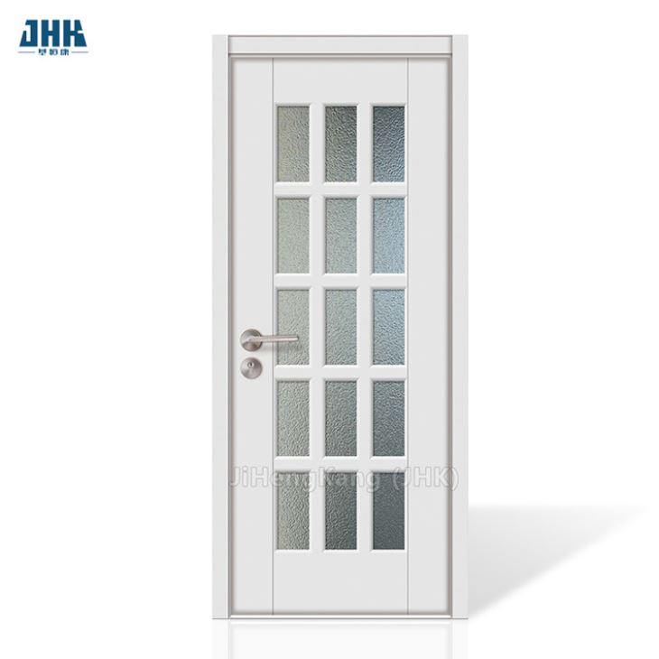 Safety Interior Automatic Sliding Double Pocket Door with Glass
