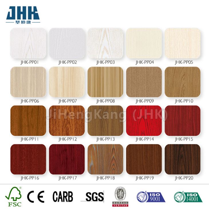 Pretty Plastic Entry Wood PVC Door