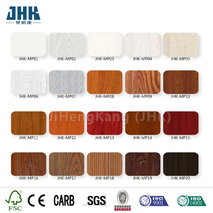 White Laminated Plywood Melamine Door