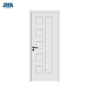 Prehung Apartment Simple Design White Primer Hollow Core Interior Molded HDF Door