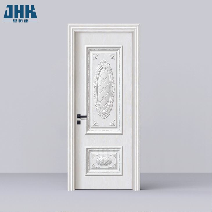 Pretty Wood Low Price Interior Design Wooden Plastic PVC Bathroom WPC Doors