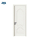 White Primer 5-Lite Solid Wood Door with Glass