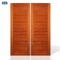 Custom Bedroom White Lacquered Interior Wood Tempered Glass Door for Paint