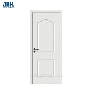 Front Door Modern MDF Panel Wooden White Primer Door