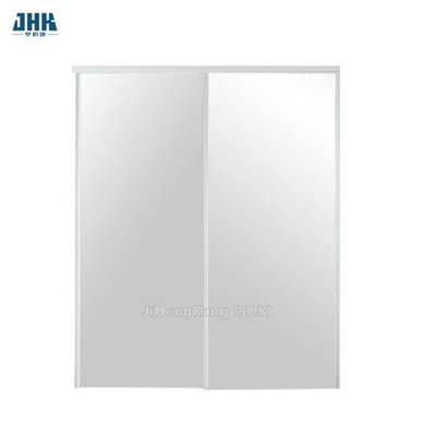 Aluminium Folding Doors for Bathroom Wardrobe Doors with Hinges Black Color Customized