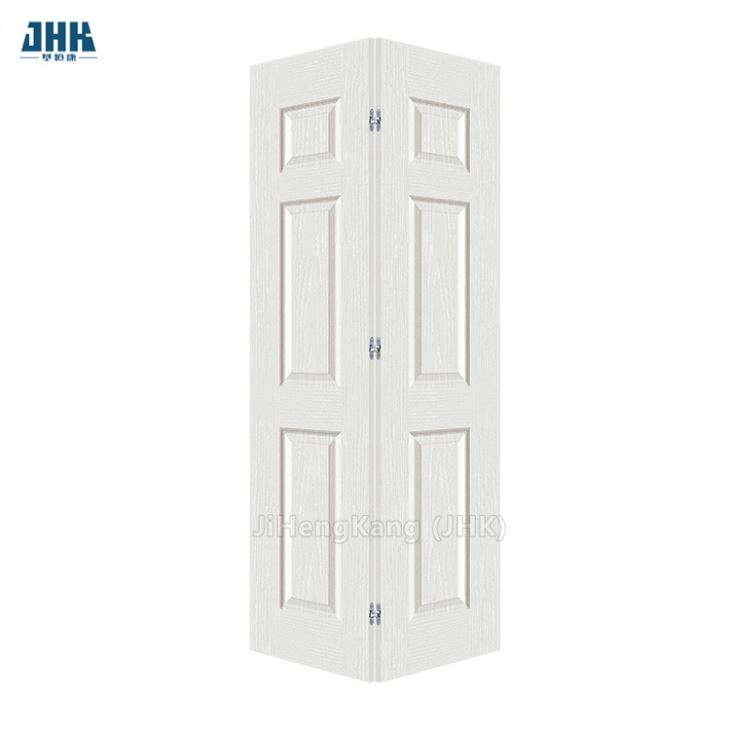 Modern Bifold Aluminium Cladding Wooden Profile Sliding Bi Folding Door
