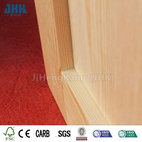 Pop Secure Swing Pine Wood Door