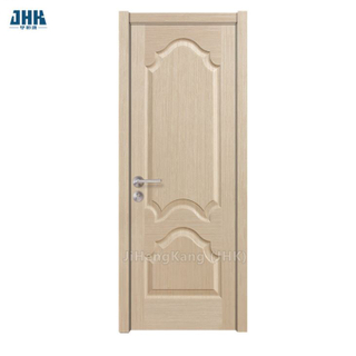 Natural/EV Teak/Oak/Ash/Sapele Veneer Faced Melamine Faced Door Panel HDF Molded Door Skin for Door