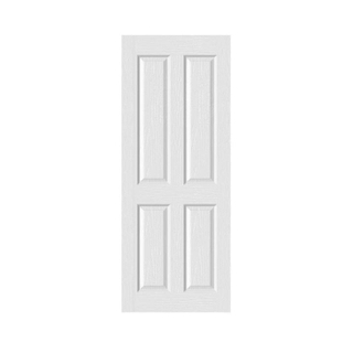 Fiber Panel with PVC Bathroom Door Frame UPVC Door