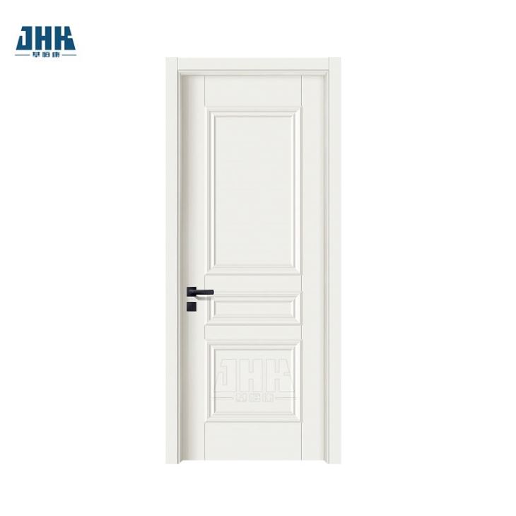 White Primer Four Panel Wooden Door