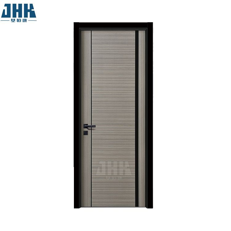 Morden Design Melamine Wooden Door, Dark Color Home Office Room Door, Decoration Door S7-M-1008