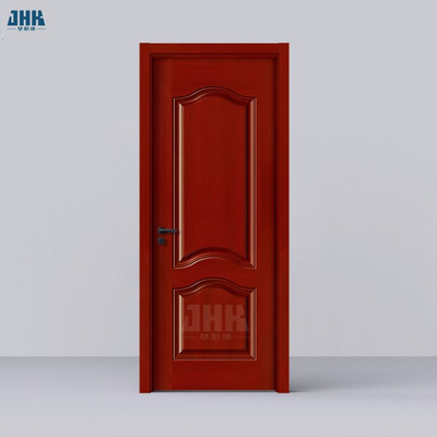 Brown Panel Design Melamine MDF Door Skin Moulded Door for Foshan Factory (SM-JY-013)