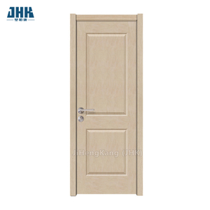 Two Panel Interior Teak Wood Veneer Door