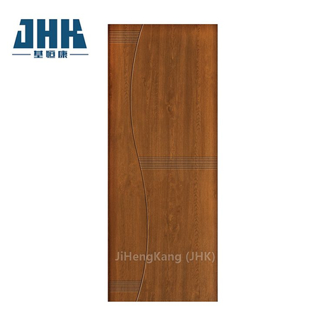 Brown Color PVC Bathroom Door Design