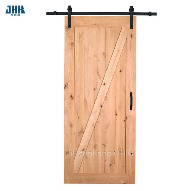 Hardware Used for Ash Wood Ceiling Sliding Barn Door