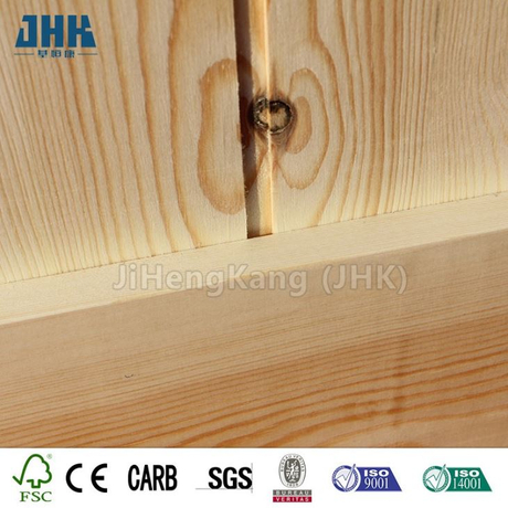 Natural Vivid Knotty Pine Wood Door
