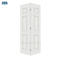 36 in X 80 in White Lacquered Textured Molding Composite MDF Bi-Fold Door for Walk-in Closet