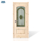 Cheaper Price Waterproof MDF PVC Toilet Door with Glass (SC-P075)