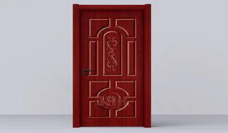 What is the meaning of a melamine door?