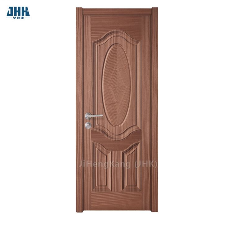 European Style Solid Wood Wenge Veneer Hotel Wooden Door