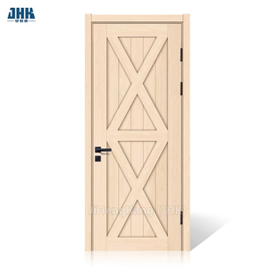 Solid Interior Bright Woodenr Shaker Door