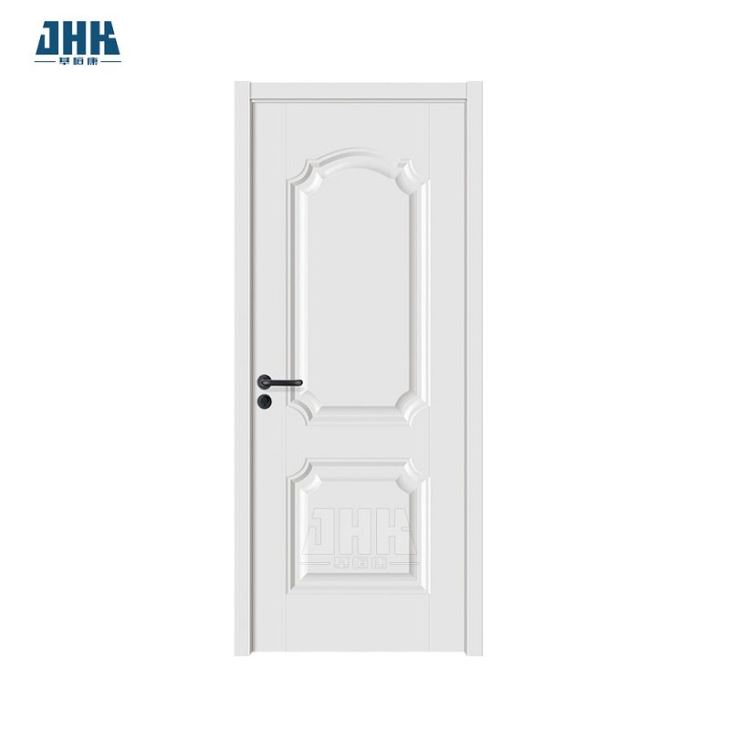 Jhk-005 Interior Bathroom Doors Solid Wood Rustic Mold White Primer Door