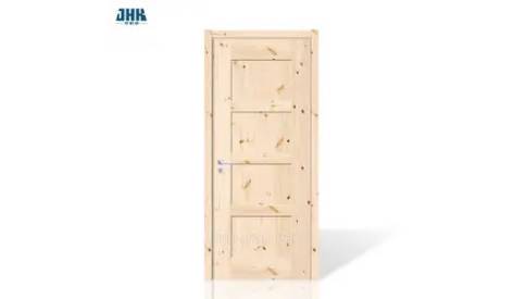 What should we pay attention to the pine wood door?
