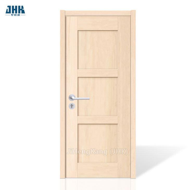 Commercial Wooden Doors Knotty Pine Doors Unfinished 2 Panel Hang Slide Rail Door