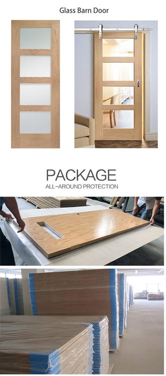 Aesthetic versatility of the wood veneer barn door